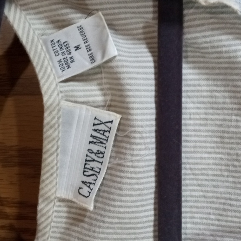 Casey & Max Cotton Patchwork Vest. Vintage - image 2